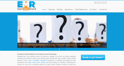 Desktop Screenshot of exportmarketresearch.com